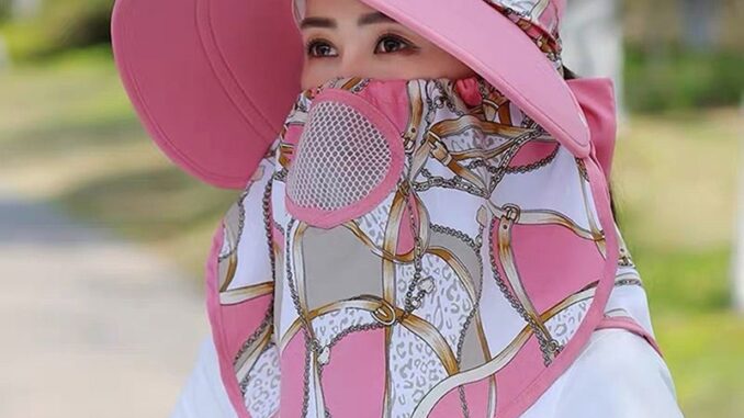 & Sellbest & Summer หมวกชาวประมง พิมพ์ลาย กลางแจ้ง ป้องกันรังสียูวี ปีกกว้าง ทํางานในสวน < OD>