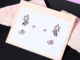 earika.earrings - super star set เซ็ตต่างหูแป้นทับธีมหัวใจดวงดาว ก้านเงินแท้ เหมาะสำหรับคนแพ้ง่าย