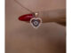 สร้อยคอ Silver Evil Eye    Nazar ของแท้จากตุรกี สี Rose Gold