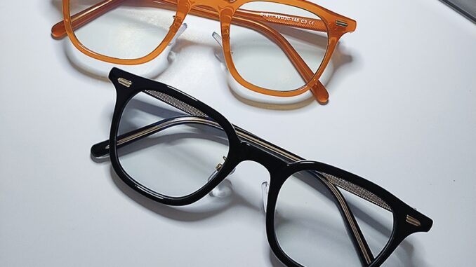 AP041 - แว่นกรองแสง แว่นบลูบล็อค BlueBlock กรองแสงสีฟ้า กรอบ TR