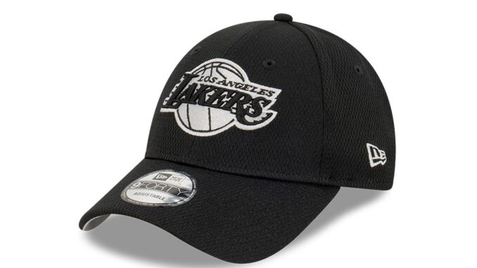 LOS ANGELES LAKERS DASH BLACK CLOUD BLACK 9FORTY CAP 60350750