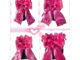 เนตคลุมผม งานโบว์ สีชมพู PINK