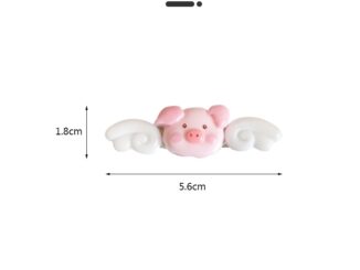 แองเจิ้ล หมู ผม คลิป การ์ตูน ผู้หญิง หวาน ผม คลิป อ่อน งอก นักเรียน insbangs คลิป-Krismile.th