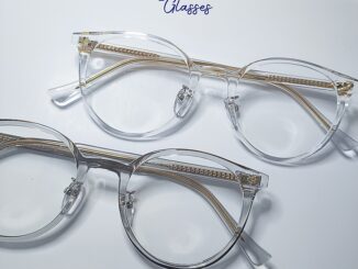 AP039 - แว่นกรองแสง แว่นบลูบล็อค BlueBlock กรองแสงสีฟ้า เลนส์ใส