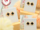 ต่างหูห่วงเพชร  ต่างหูชุดที่1 รุ่นขายดี 1คู่  CN Jewelry ตุ้มหู ต่างหูห่วงทอง ต่างหูแฟชั่น ต่างหูผู้หญิง