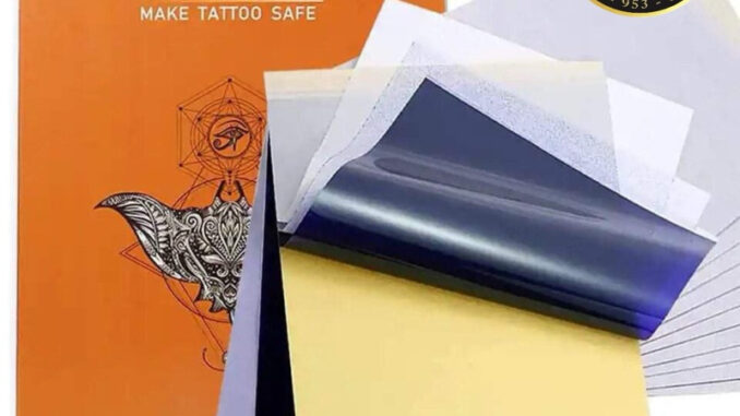 กระดาษลอกลาย EMALLA ใช้กับเครื่องความร้อนและลอกมือได้ งานTATTOO คุณภาพสูง