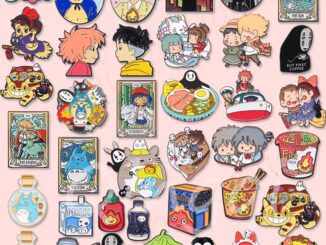 เข็มกลัด รูปการ์ตูนอนิเมะ Spirited Away Ponyo Howl Sofia Ghibli Miyazaki Hayao เหมาะกับของขวัญ สําหรับเด็ก และเพื่อน