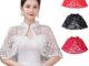 Hik เสื้อคลุมไหล่ หรูหรา สําหรับงานราตรี กี่เพ้า