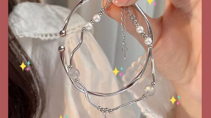 [พร้อมส่งจากไทย]สร้อยข้อมือเพื่อนรักสุดหวานระดับไฮเอนด์ เทรนด์สไตล์เกาหลี สร้อยข้อมือคู่ สไตล์เรียบง่าย