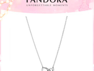Pandora  ประกายอินฟินิตี้ Collier สร้อยคอ ความรักนิรันดร์ XL1002 Necklace ของขวัญเครื่องประดับ