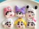 [4 #] การ์ตูน ระมัดระวัง ไขว้ ชุดครีม กาว diy เคสโทรศัพท์ เครื่องประดับผม หัวเชือก ถ้วยน้ํา เครื่องเขียน ความงาม เรซิน พร้อมรู รองเท้า หัวเข็มขัด อุปกรณ์เสริม SC