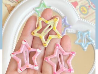 COD-การ์ตูน Sanrio Star Hair Clip น่ารัก Ins หวาน Hair Clip สาว Heart Stick Clip นักเรียน BB Clipส่งจากไทย
