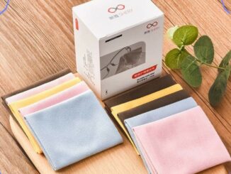 Melodygoods1 ผ้าไมโครไฟเบอร์ทําความสะอาดเลนส์แว่นตา หนังนิ่ม หลากสี 5 10 ชิ้น
