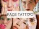 Face tattoo แทททูตกแต่งหน้าลายน่ารัก ลอกน้ำ พร้อมส่ง