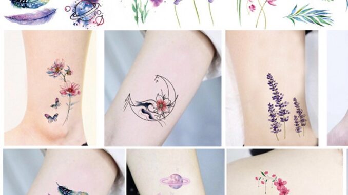 สติกเกอร์รอยสักชั่วคราว - สติกเกอร์รอยสักชั่วคราว - กันน้ํา