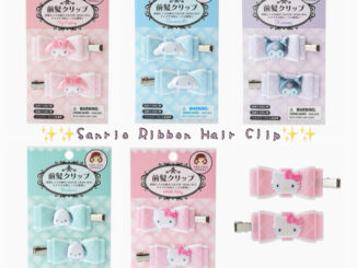 ใส่โค้ด BKWQPRFPลด30 กิ้บติดผมซาริโอ Sanrio ribbon hair clip ของแท้