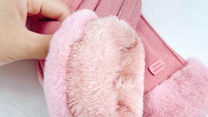 [KAN] ถุงมือหนังนิ่มเทียม กันลม ให้ความอบอุ่น หน้าจอสัมผัส สําหรับผู้หญิง FXH