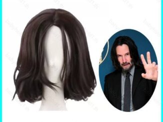 วิกผมสั้น คอสเพลย์ John Wick Chapter 4 John Wick สีน้ําตาล สีดํา สําหรับปาร์ตี้ฮาโลวีน