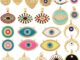 New Style Star Moon  Colourful Amulet Turkish Lucky Evil Eye Charm Pendant