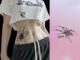 สติกเกอร์รอยสักชั่วคราว รูปแมงมุม กันน้ํา ติดทนนาน 15 วัน