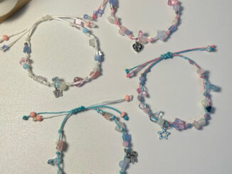 กำไลเชือกเทียน สี pastel   | กำไลหินธรรมชาติ
