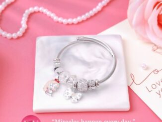 สร้อยข้อมือ PANDORA กำไลข้อมือ ผู้หญิง กำไลแพนโดร่า พร้อมกล่อง(A0001)