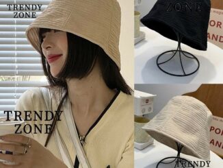 Trendyzone หมวกบักเก็ต ผ้าชีฟอง แบบบาง กันแดด แฟชั่นฤดูร้อน สําหรับเด็กผู้หญิง