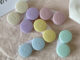 Ins กล่องเก็บคอนแทคเลนส์ สีครีม เรียบง่าย