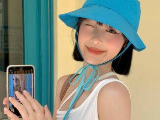 Witakey หมวกปีกกว้าง ระบายอากาศ ป้องกันแดด ผูกเชือก แฟชั่นสําหรับผู้หญิง
