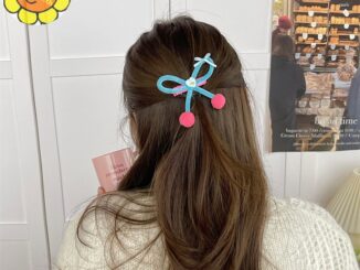 Yescont กิ๊บติดผม รูปโบว์น่ารัก เครื่องประดับ สําหรับผู้หญิง