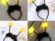 Ch*【พร้อมส่ง】ที่คาดผมผึ้งน่ารัก เสาอากาศเรืองแสง สําหรับ Pedlars Headwear Halloween-party