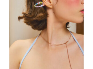 Julys - lolita ribbon drawstring necklace สร้อยคอโบว์ รูดได้