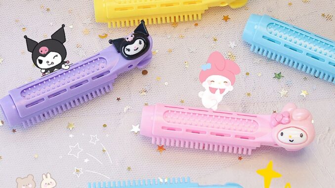 Sanrio กิ๊บติดผม ผมหน้าม้า ผมหน้าม้า ผมฟู น่ารัก Kuromi My Melody Cinnamoroll ขี้เกียจ กิ๊บหน้าม้า จัดแต่งทรงผม