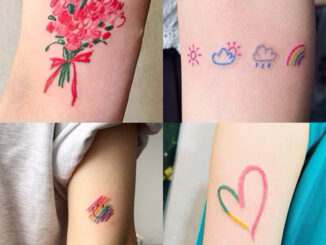 Tattoo 4ลาย size10.5x12 cm พร้อมส่ง