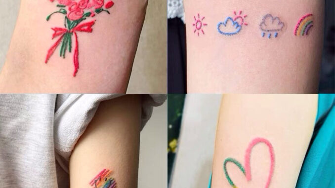 Tattoo 4ลาย size10.5x12 cm พร้อมส่ง