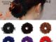 Trendyzone ยางรัดผม ผ้ากํามะหยี่ สีพื้น สําหรับมัดผมมุสลิม