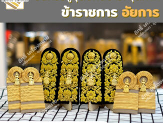 อินทรธนู *อัยการประจำกอง - อัยการจังหวัด - อัยการผู้ช่วย* ข้าราชการอัยการ (สำหรับชุดกากี และชุดปกติขาว)