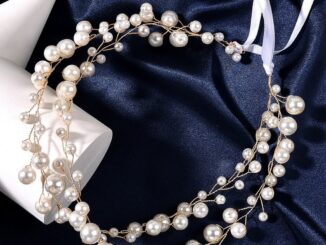 As1583- พร้อมส่งจากไทย คาดผมมุก เครื่องประดับตกแต่งผมมุกสุดหรูหรา