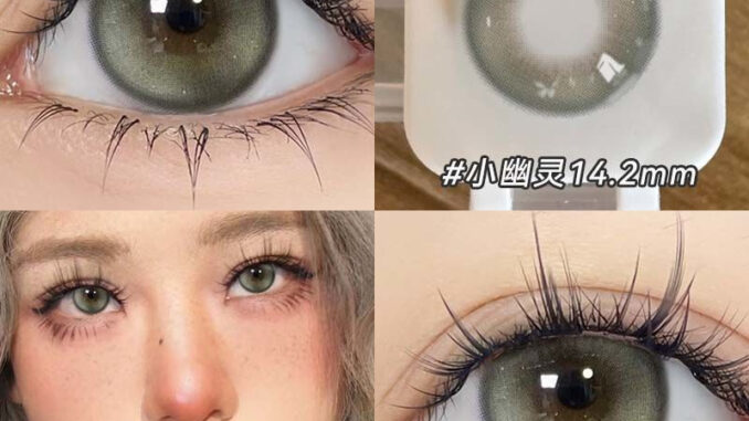 SPLENDID คอนแทคเลนส์สายตาสั้น แบบนิ่ม สีเทา 14.0 มม. 0.00~-5.00 2 ชิ้น Glasses