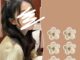 Lovito กิ๊บหนีบผมผู้หญิง แต่งพลอยเทียม รูปดอกไม้ สีเรียบ สไตล์ลำลอง LFA09358