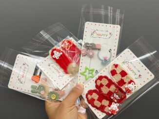 ชุดเครื่องประดับ การ์ดกิ๊บติดผม กระดาษ แฮนด์เมด diy สไตล์ใหม่