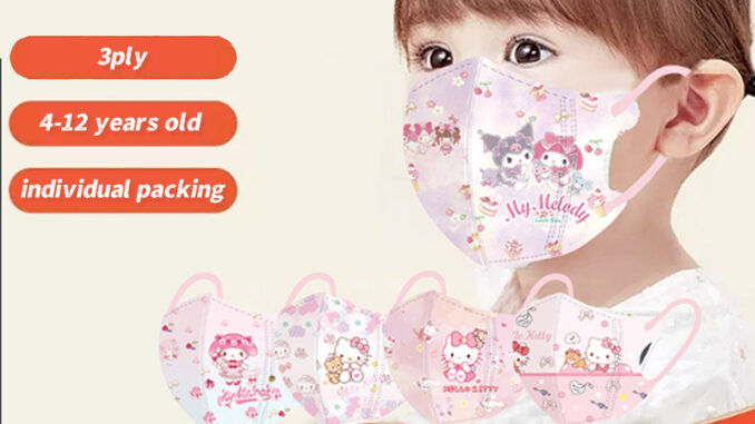 หน้ากากอนามัย แบบใช้แล้วทิ้ง ลายการ์ตูนคิตตี้ ยูนิคอร์น มินเนี่ยน Kuromi Stellalou Pooh 3D KF94 KN95 50 ชิ้น หน้ากากอนามัย แบบใช้แล้วทิ้ง ลายการ์ตูนคิตตี้ ยูนิคอร์น มินเนี่ยน Kuromi Stellalou Pooh 3D KF94 KN95 50 ชิ้น