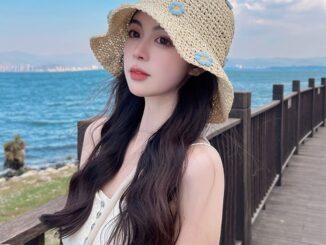 หมวกฟางเดซี่  หมวกฟางกันแดด  ขนาดเล็ก 127 ระบายอากาศได้ดี  เหมาะกับเดินชายหาด แฟชั่นฤดูร้อน  สําหรับผู้หญิง