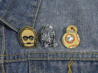 เข็มกลัด รูปภาพยนตร์อเมริกัน Star Wars อัลลอยด์ เครื่องประดับ สําหรับเพื่อน