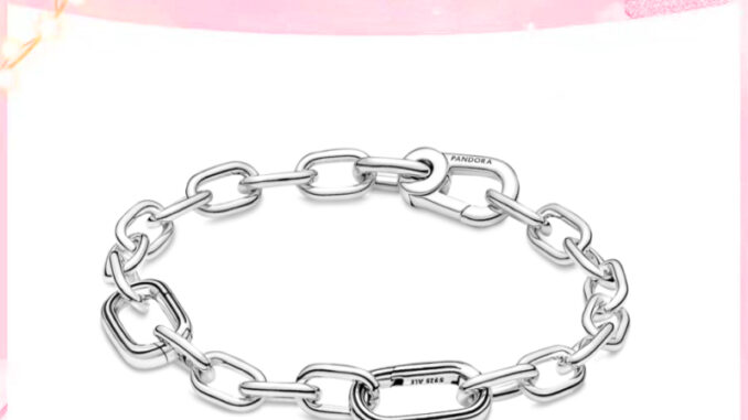Pandora  Marry Me Series เงิน925 สร้อยข้อมือเงินสเตอร์ลิง 599662 สร้อยข้อมือโซ่เครื่องประดับของขวัญ