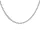 Zilvy สร้อยคอทองคำขาว 18K (เลือกเป็นทองคำ หรือ Rose GOLD ได้ค่ะ) GC001