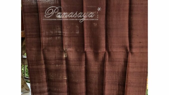 ผ้าพันคอ ผ้าคลุมไหล่ เปลือกไหม สีพื้น ทอมือ ทำจากไหมแท้ (100% silk) ขนาด 65*165 cm (โดยประมาณ) รหัสสินค้า P0308