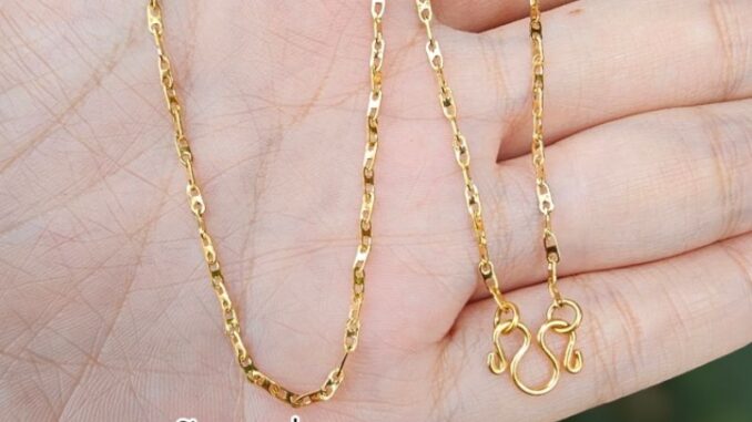 ยูสร้อยพระ สร้อยสแตนเลสเลเซอร์ แฟชั่น 22k  ขนาด 1.5 และ 2.0 มิล  ไม่ลอก ไม่ดำ
