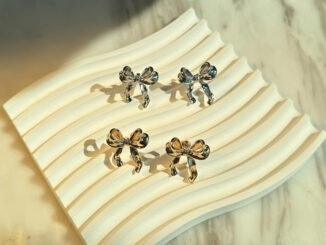 gigaglam bow earrings (E1)