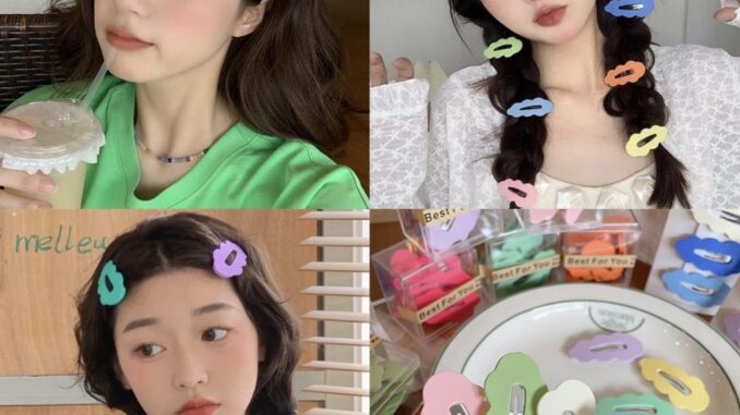 พร้อมส่ง กิ๊บติดผมสไตล์เกาหลี หลากสีสันรุ่นหยัก MC64-MC73 พร้อมส่ง กิ๊บติดผมสไตล์เกาหลี หลากสีสันรุ่นหยัก MC64-MC73